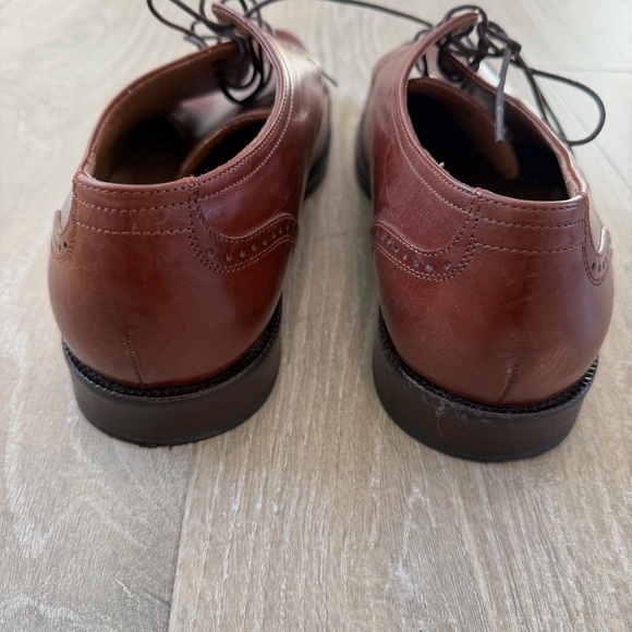 Johnston & Murphy Rich Brown Leather Derbys main image 4
